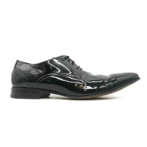 Cole Haan | Shoes | Cole Haan Black Patent Leather Lace Up 